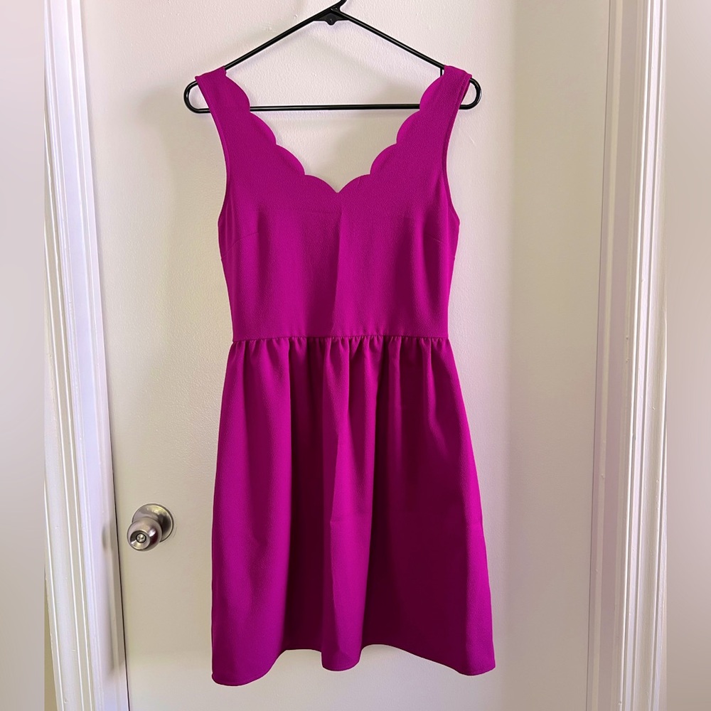 Everly By Anthropologie Dress Magenta